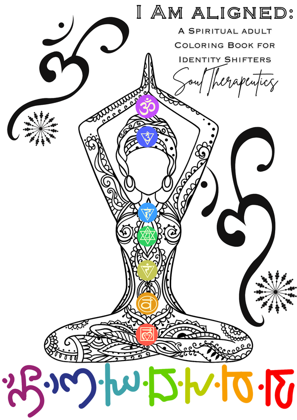 Identity Shifting Adult Coloring Book